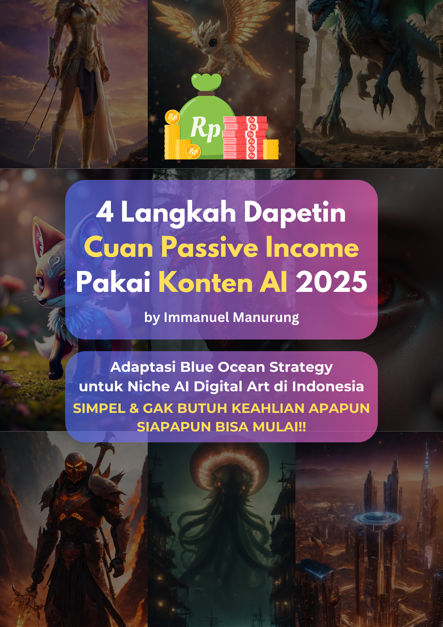 E-book Cuan Pakai Konten Viral AI tahun 2025 Belajar dari nol sampai bisa menghasilkan