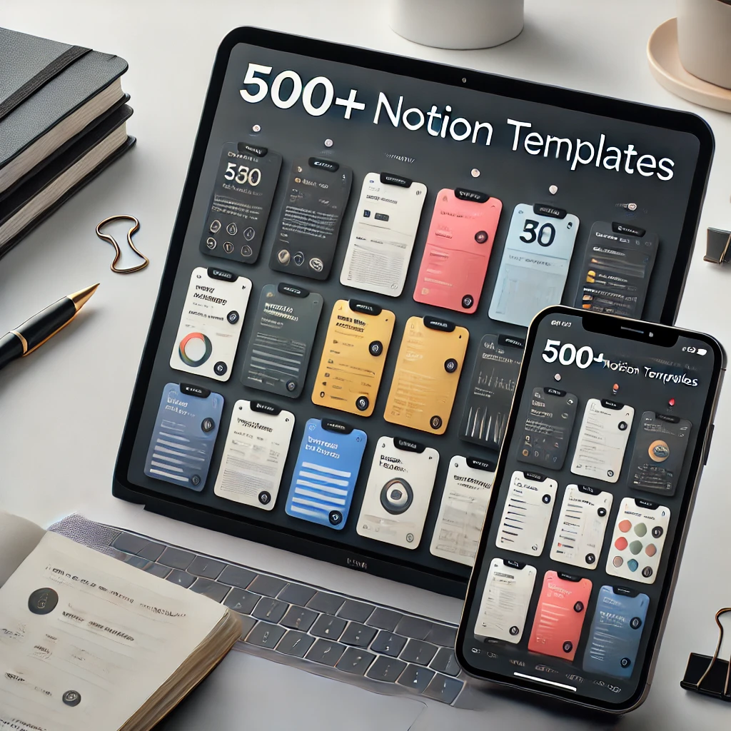 500+ Notion Template