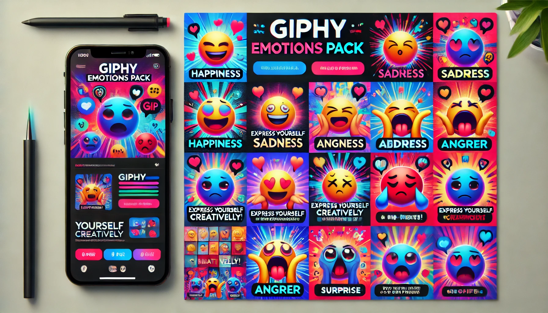 Giphy Emotions Pack