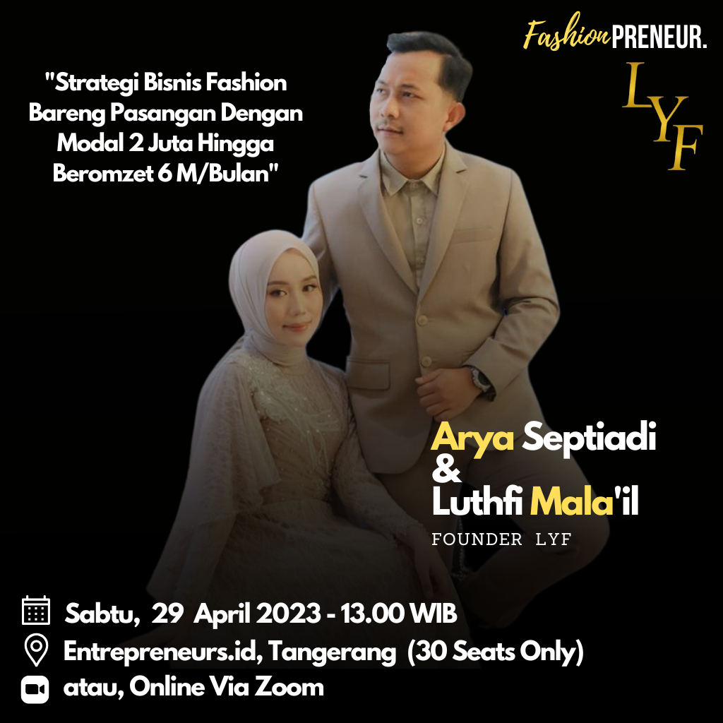 Recording Fashionpreneur X LYF