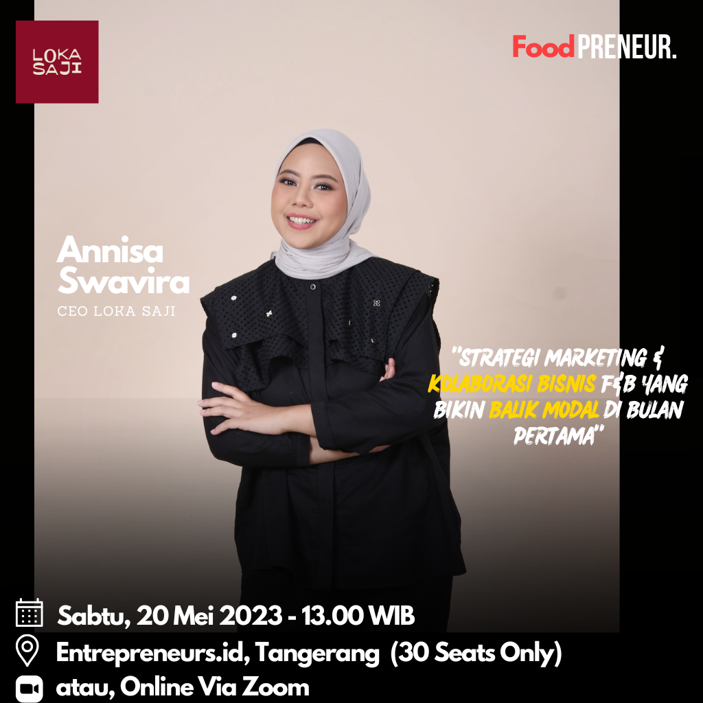 Recording Foodpreneur X Lokasaji