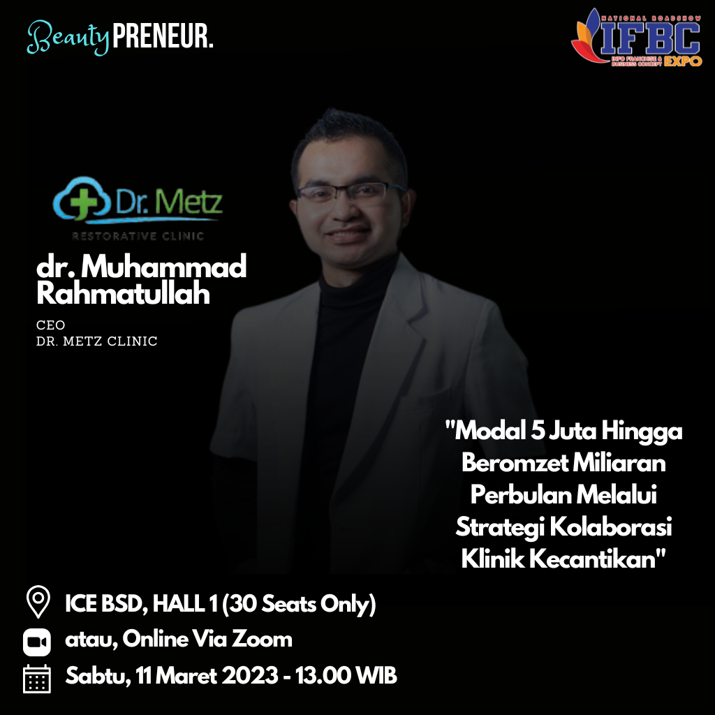 Recording Beautypreneur X dr. Metz