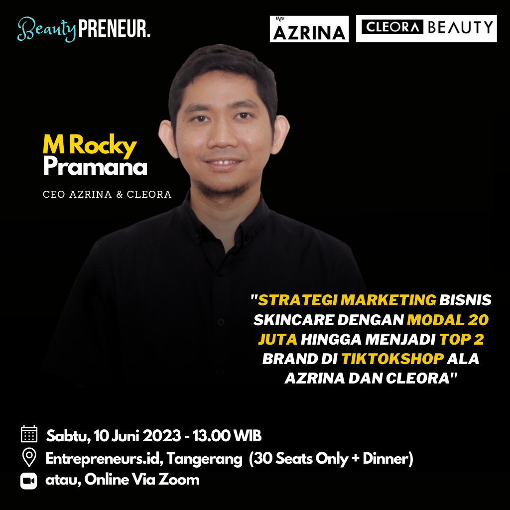 Recording Beautypreneur X Azrina & Cleora