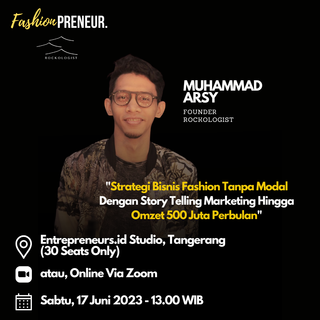 Recording Fashionpreneur X Rockologist