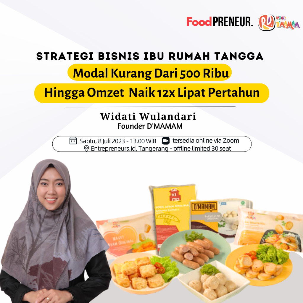 Recording Foodpreneur X D'Mamam