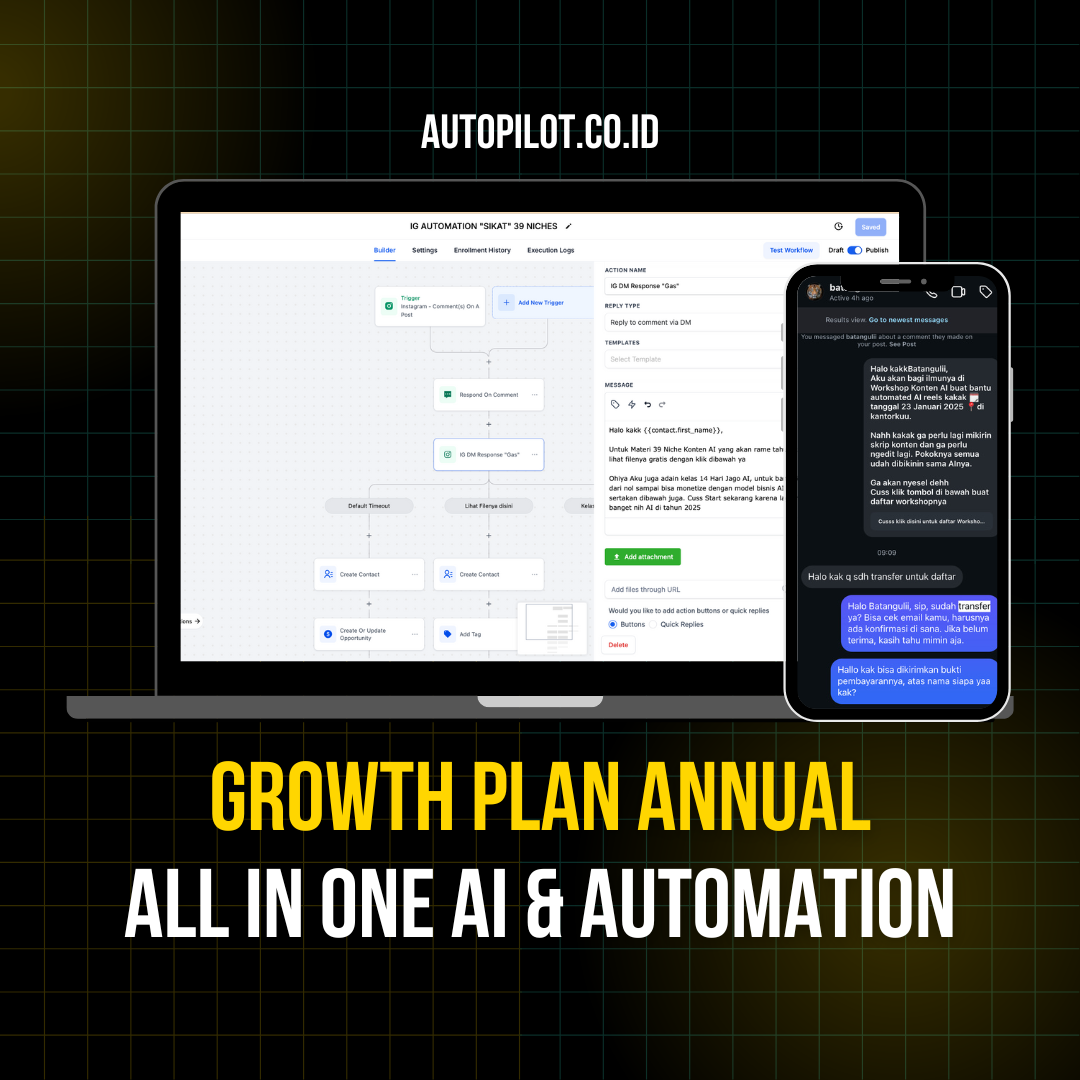 Growth Plan Annual (Tahunan) All in One - AI & Automation